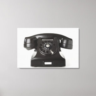 Lienzo Primer de un teléfono rotatorio