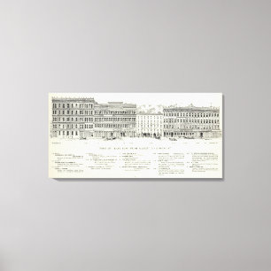 Lienzo Primer mercado y misión de la zona este