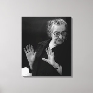 Lienzo Primer Ministro Golda Meir