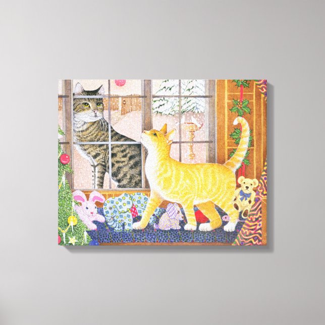 Lienzo Primer pie (Anverso)