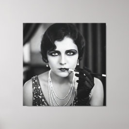 Lienzo Primer plano, años 20 por Natasha Us