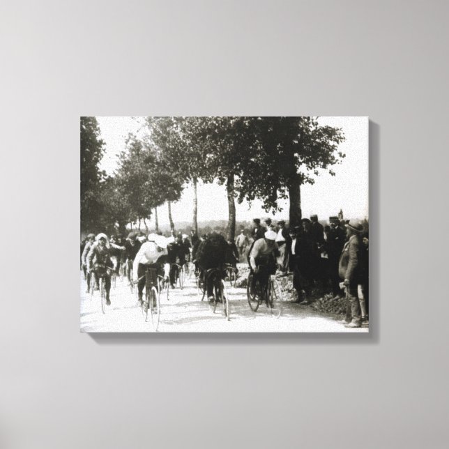 Lienzo Primer Tour de France 1903 The Race Start (Anverso)