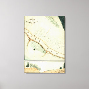 Lienzo Primera batalla del encierro - guerra civil 4