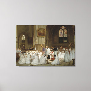 Lienzo Primera Comunión, 1867