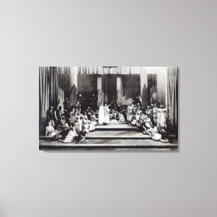 Lienzo Primera etapa de actuación en Inglaterra "Semele"