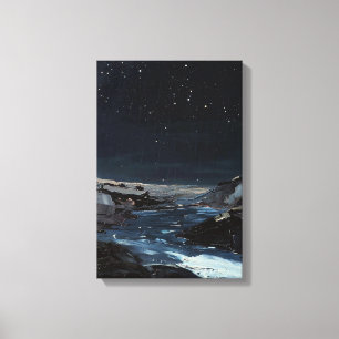Lienzo "Primera lluvia en la Tierra" Pintura al óleo #5