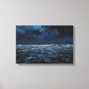 Lienzo "Primera lluvia en la Tierra" Pintura al óleo #8
