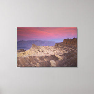 Lienzo Primera luz de la mañana en Zabriskie Point y 2