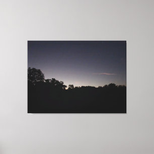 Lienzo Primera luz del día en un