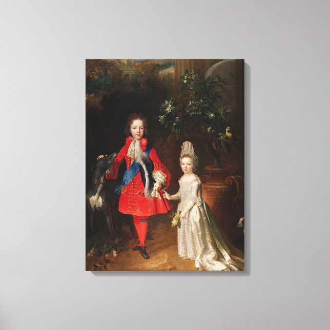 Lienzo Prince James Francis Edward Stuart (Anverso)