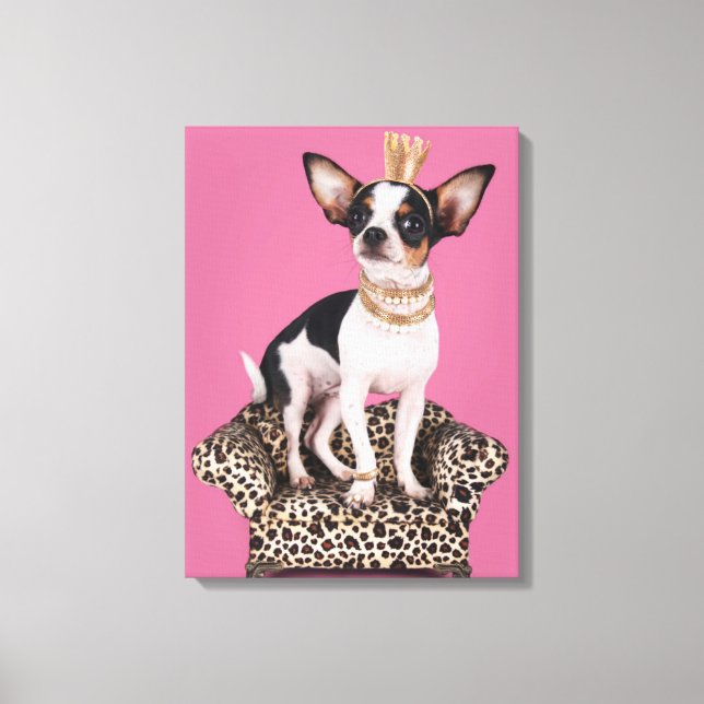 Lienzo Princesa de Chihuahua (Anverso)
