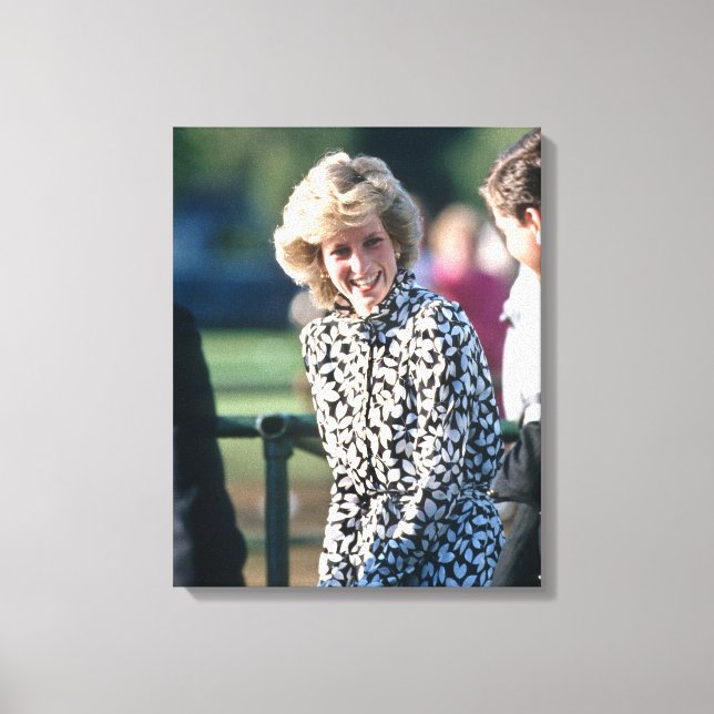 Lienzo Princesa Diana Windsor 1985 (Anverso)