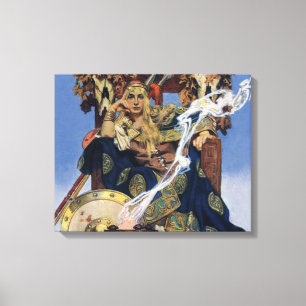 Lienzo Princesa Guerrera Reina Maeve