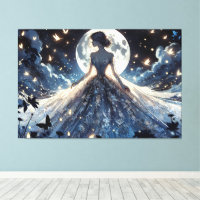 Princesa Hada Bajo la Luz de la Luna Vestido Celes