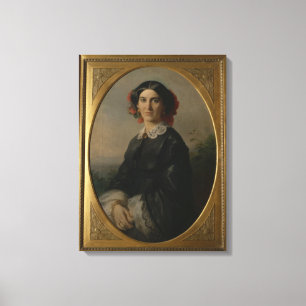 Lienzo Princesa Juana von Bismarck, 1857