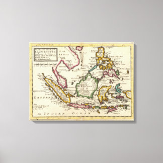 Lienzo Principales islas de las Indias Orientales