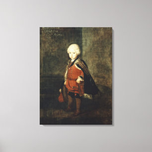 Lienzo Príncipe Augustus Guillermo envejecido cuatro,