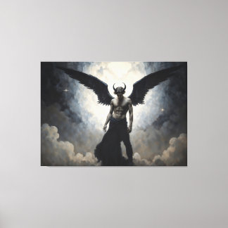 Lienzo Príncipe del Infierno Lucifer
