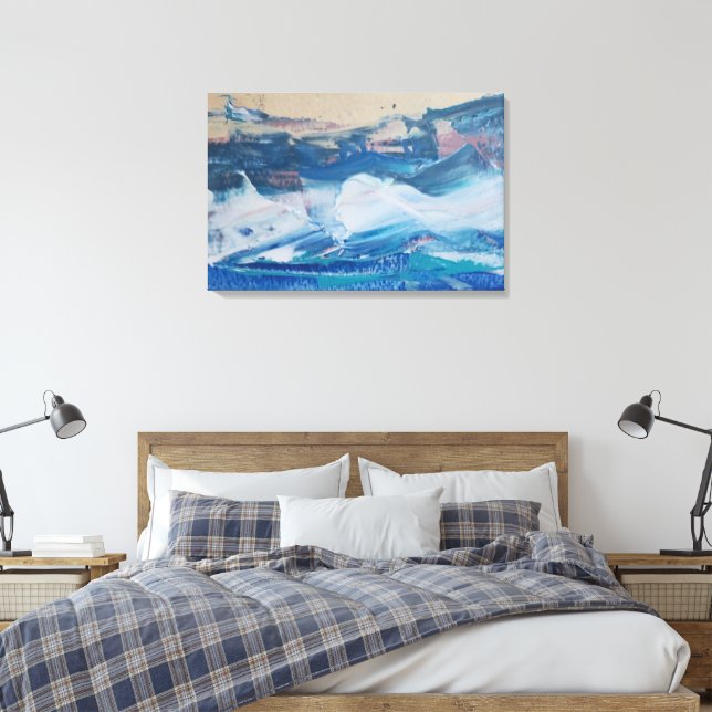 Lienzo Print Coast Yellow Monticelli Art (Insitu(Dormitorio))