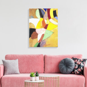 Lienzo Prisiones solares simultáneas   Sonia Delaunay  