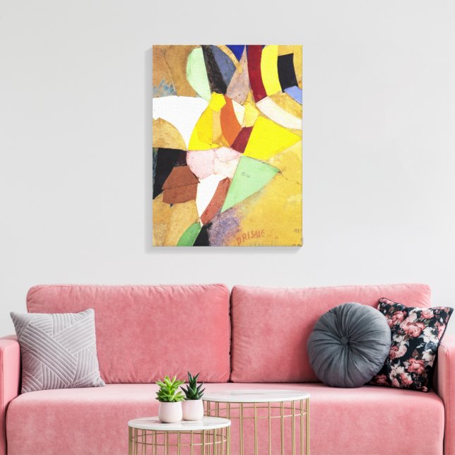 Lienzo Prisiones solares simultáneas | Sonia Delaunay | (Insitu (Sala de estar))