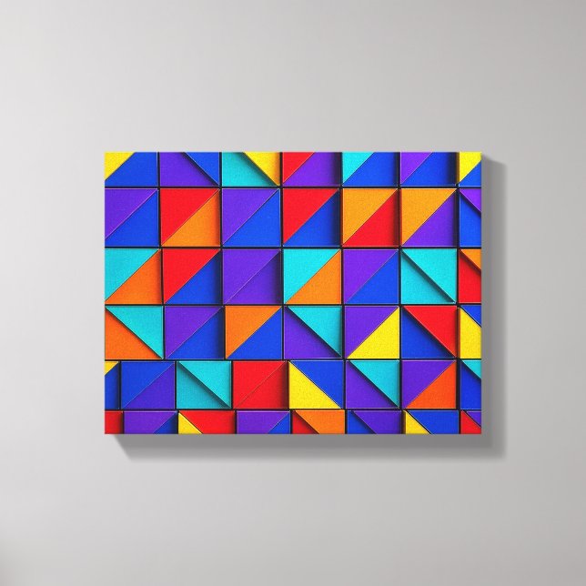Lienzo Prism Tile (Anverso)