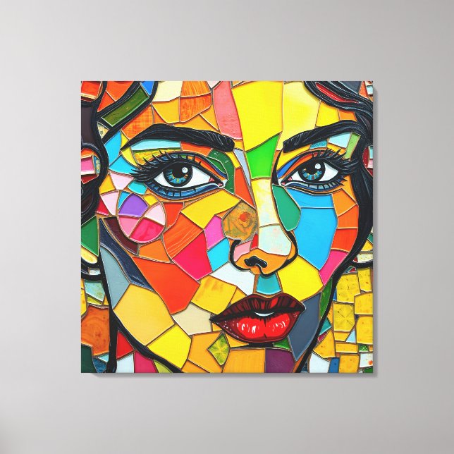 Lienzo “Prismara” - Fragments of Her Flame (Anverso)