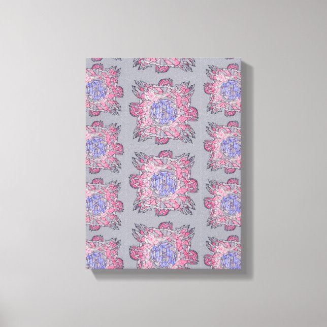 Lienzo Prismatic Current: Abstract Flow Art (Anverso)