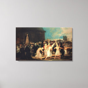 Lienzo Procesión de Francisco Jose de Goya y Lucientes e