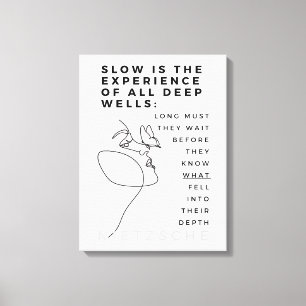 Lienzo Proep Soul Introvert Filosofía, cita Nietzsche