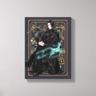 Lienzo Profesor Severus Snape Anime Sentado