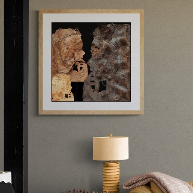 Lienzo Profil de femme perplexe (Subido por el creador)