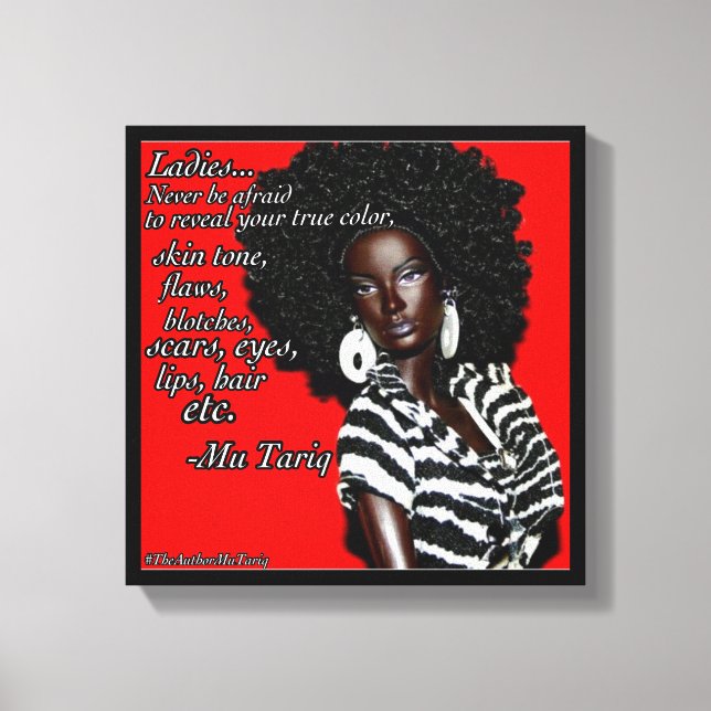 Lienzo Profundidad de la piel (Anverso)