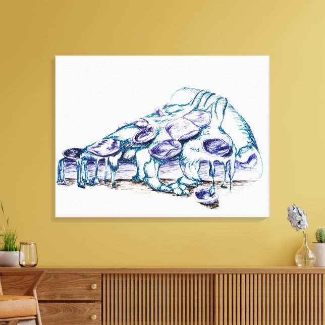 Lienzo Prolongación culinaria (Insitu (Sala de estar))