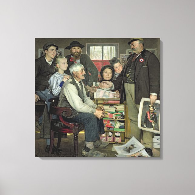 Lienzo Propaganda, 1889 (Anverso)