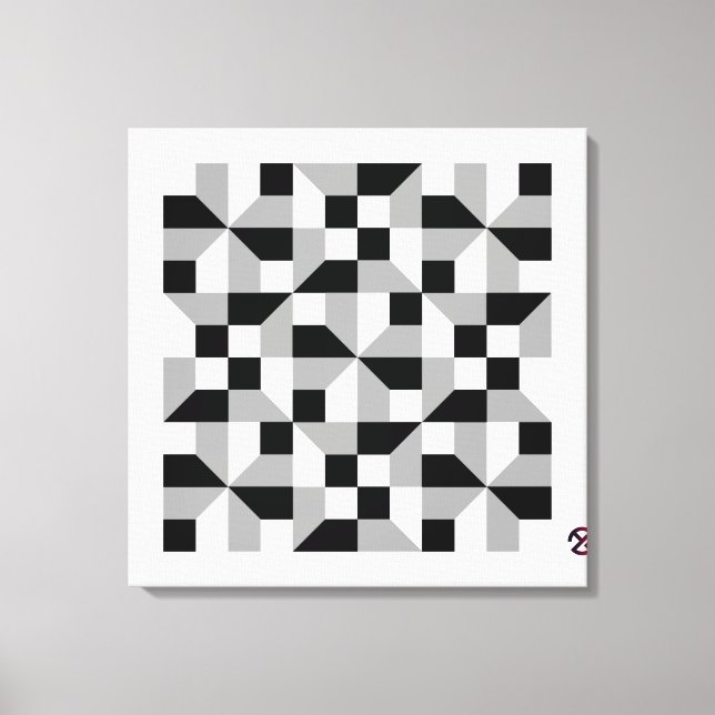 LIENZO PROPÓSITOS CRUZADOS # 1 (Anverso)