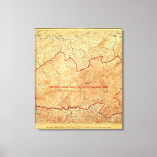 Lienzo Propuesta para el Parque Nacional de las Grandes M