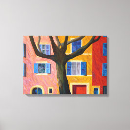 Lienzo Provence y plátano