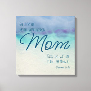 Lienzo Proverbs 31 Mom