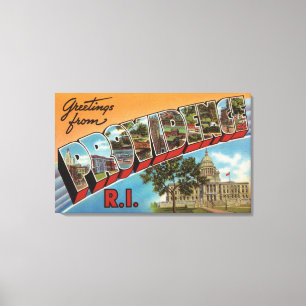 Lienzo Providence, Rhode Island (edificio capital)