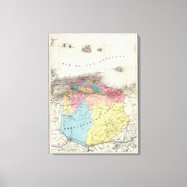 Lienzo Provincia de Caracas (Anverso)