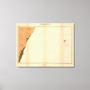 Lienzo Provincia de la isla de Nueva Escocia del bretón 