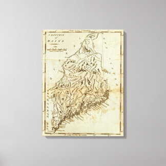 Lienzo Provincia de Maine