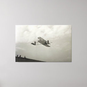 Lienzo Pruebas de vuelo de planeador de aviación de los h
