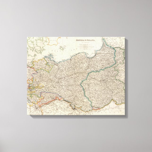 Lienzo Prusia y Polonia (Anverso)