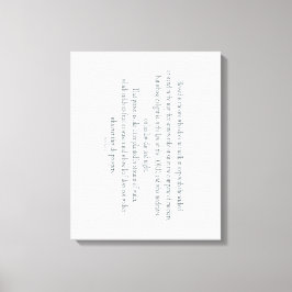 Lienzo Psalm 1, does not walk in step with the wicked