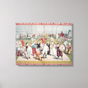 Lienzo Publicidad de poster el Barnum