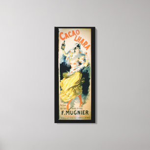 Lienzo Publicidad de poster "Lhara Creme de Cacao", Digon