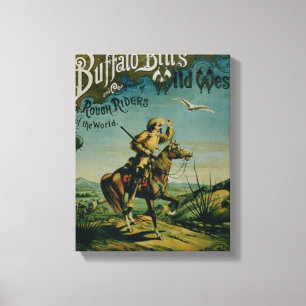 Lienzo Publicidad para 'Buffalo Bill's Wild West and Co