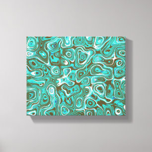 Lienzo ¿Puedo seguir a U 1 Retro sintiendo abstracto mod